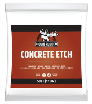 Liquid Rubber Concrete Etch